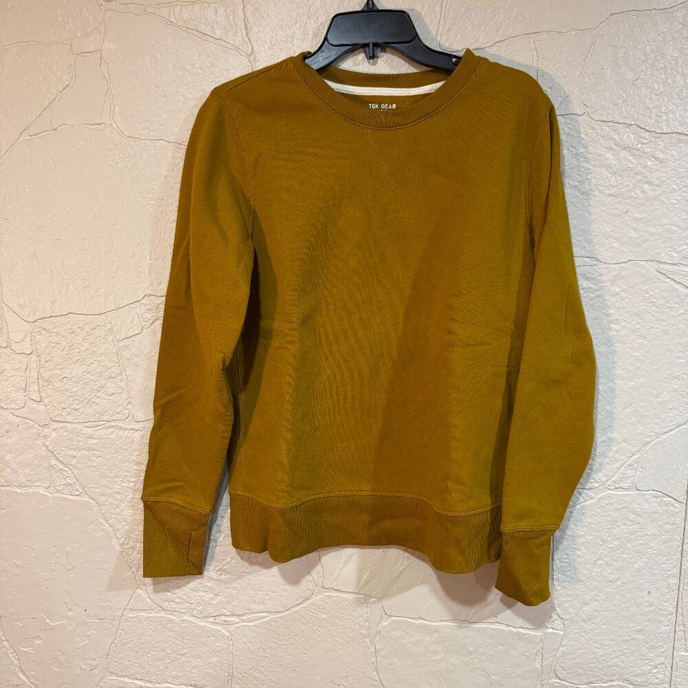 Tek Gear - Ultrasoft crew neck sweatshirt - Gold - Women's Medium